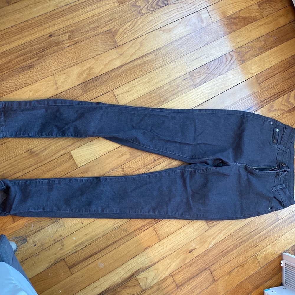 High waisted grey jeans size 5/6